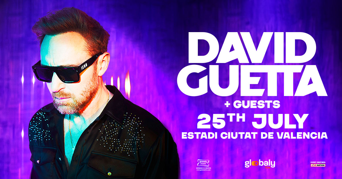 Venta entradas David Guetta - Globaly live